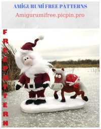 Amigurumi Santa Claus And Horse _Free Crochet Pattern.jpg