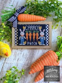 Stitching with the Housewives-Priscilla & Chelsea - Carrot Patch.jpg