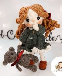 El Crochet de Miel - Holly and Theodore bear.jpg