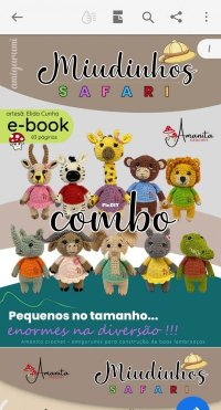 Amanita Crochet - Elida Cunha - Miudinhos Safari - Portuguese.jpeg