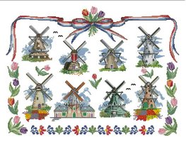 Permin 70-0402 Dutch Windmills.JPG