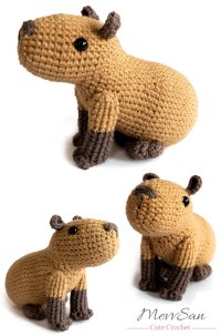 Amigurumi Capybara Pattern - MevvSan - PDF Crochet Pattern.jpg