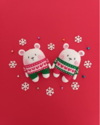 Christmas Polar Bear - Miss Daisy Handmade.png