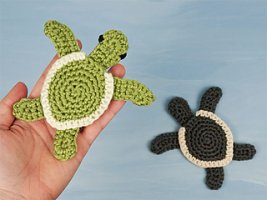 Baby Sea Turtle Applique - by June Gilbank.jpg