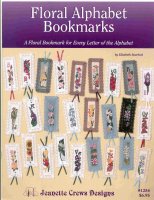 Jeanette Crews Designs - Floral Alphabet Bookmarks.jpg