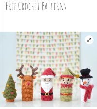 Elisa's Crochet - Christmas finger puppets.jpg