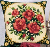 Vervaco 1200-615 Bed Of Roses Pillow Cover.jpg