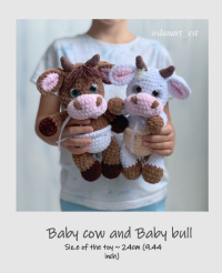 Danart_est - Baby cow and Baby bull.png