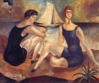 Almada Negreiros, The Bathers, 1925.jpg