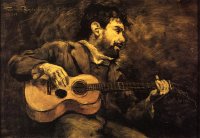 Dario de Regoyos Playing the Guitar (1882 - Theo van Rysselberghe).jpg
