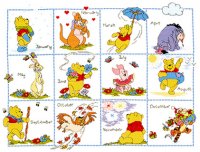 Janlynn 000-1133-62 Pooh & Friends Calendar.jpg