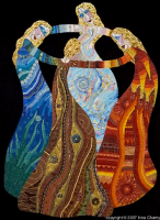 The Dance (Earth, Water, Fire, Air) mosaic art – Irinia Charny.png