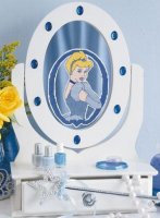 LA3396 Disney Princesses in Cross Stitch - Cinderella Mirror.jpg