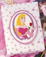 LA3396 Disney Princesses in Cross Stitch - Sleeping Beauty Photo Album Cover.jpg