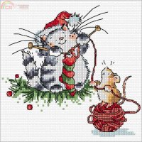 Margaret Sherry - Knitting cat.jpg