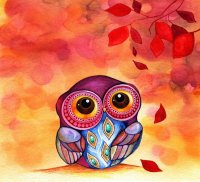 Heaven and Earth Designs - Owl Fall by Annya Kai HAEANK 2455 (Large Format).jpg