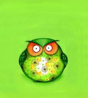 Heaven and Earth Designs - Spring Green Owl by Annya Kai HAEANK 2256 (Large Format).jpg