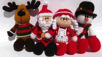 Piccu - Santa, Mrs. Claus, SnowMan, Reindeer.jpg