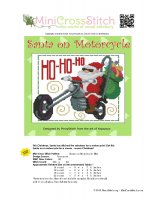 Mini Cross Stitch - Santa on motorcycle 1.jpg
