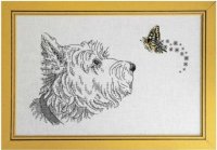 Ajisai Press by valentina Sardu - Dog with butterfly.jpg
