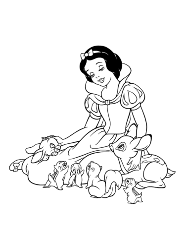 princess-is-playing-with-the-animals-coloring-page.gif